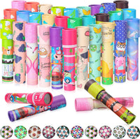 Yunsailing mini vintage style kaleidoscopes, 30 pack of cardboard party favors
