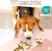 Dog Mat for Food and Water, Cat Feeding Mat - 16.5"L x 26"W / Birthday Suit - image 4