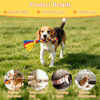 ASOCEA Dog Extendable Teaser Wand Pet Flirt Stick Pole Puppy Chasing - yellow - image 4