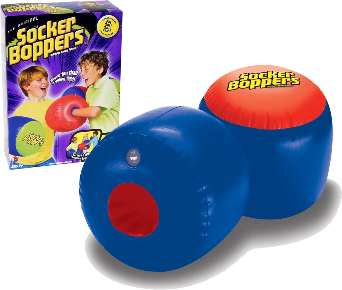 Socker Boppers Inflatable Boxing Pillows, Pair Boppers - image 2