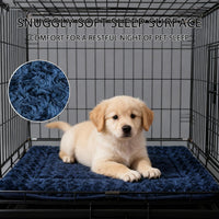 Dog Bed Mat, Reversible Crate Pad - 24"L*18"W*1.5"Th / Navy Blue-1pc - image 4