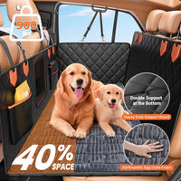 IJVAE Dog Seat Cover for Back Seat - Grey / For Car/SUV/Small Truck - image 2