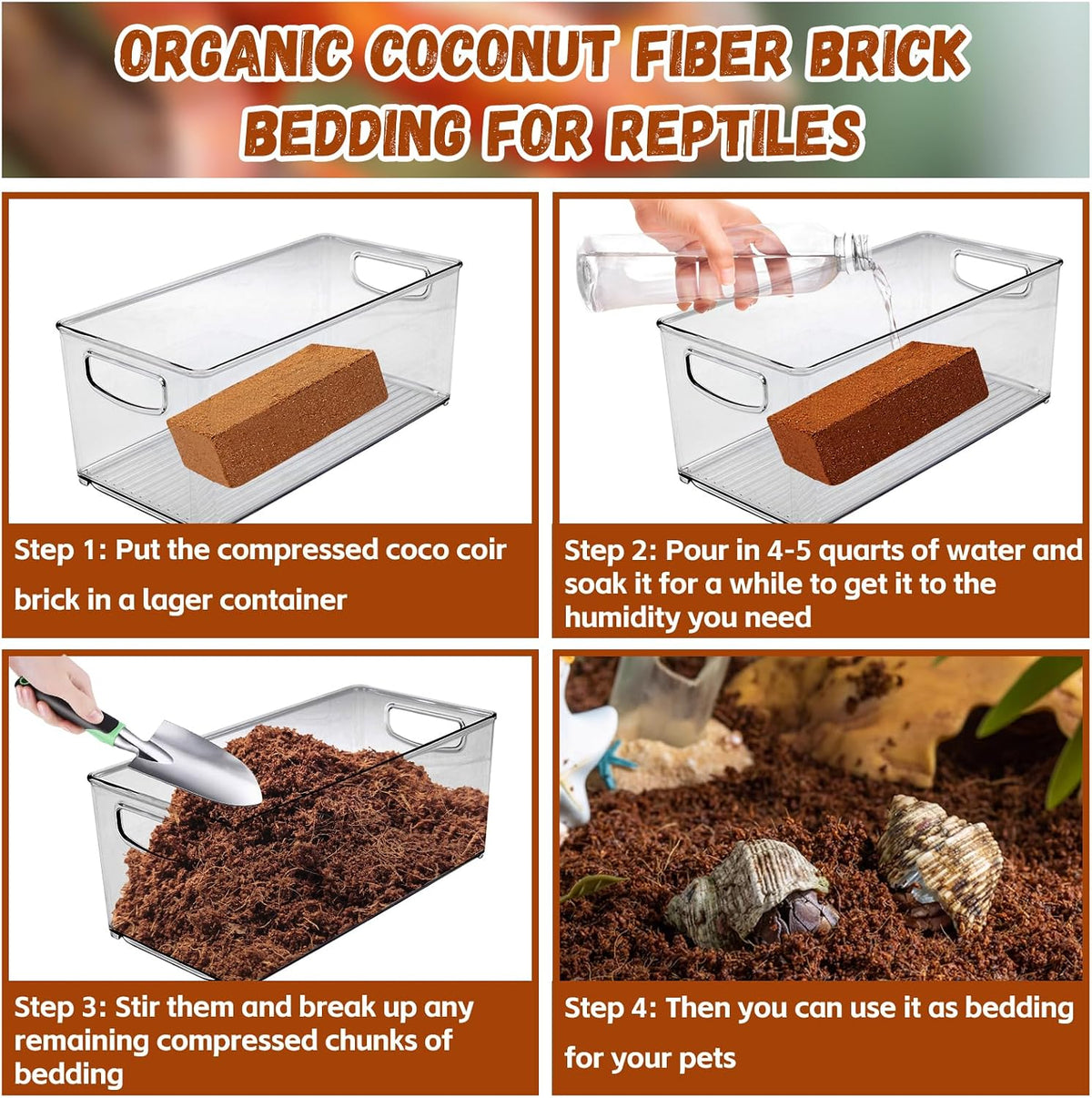 4 Pack Coconut Fiber Substrate - 6 Pack - image 3