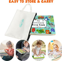 BenBen Busy Book for Toddlers 3-5, Pre-Assembled, 30 Pages - image 4