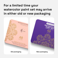 ARTISTRO 100 Watercolor Paint Set with Palette & Brushes for Adults - 1 Count (Pack of 48) - image 2
