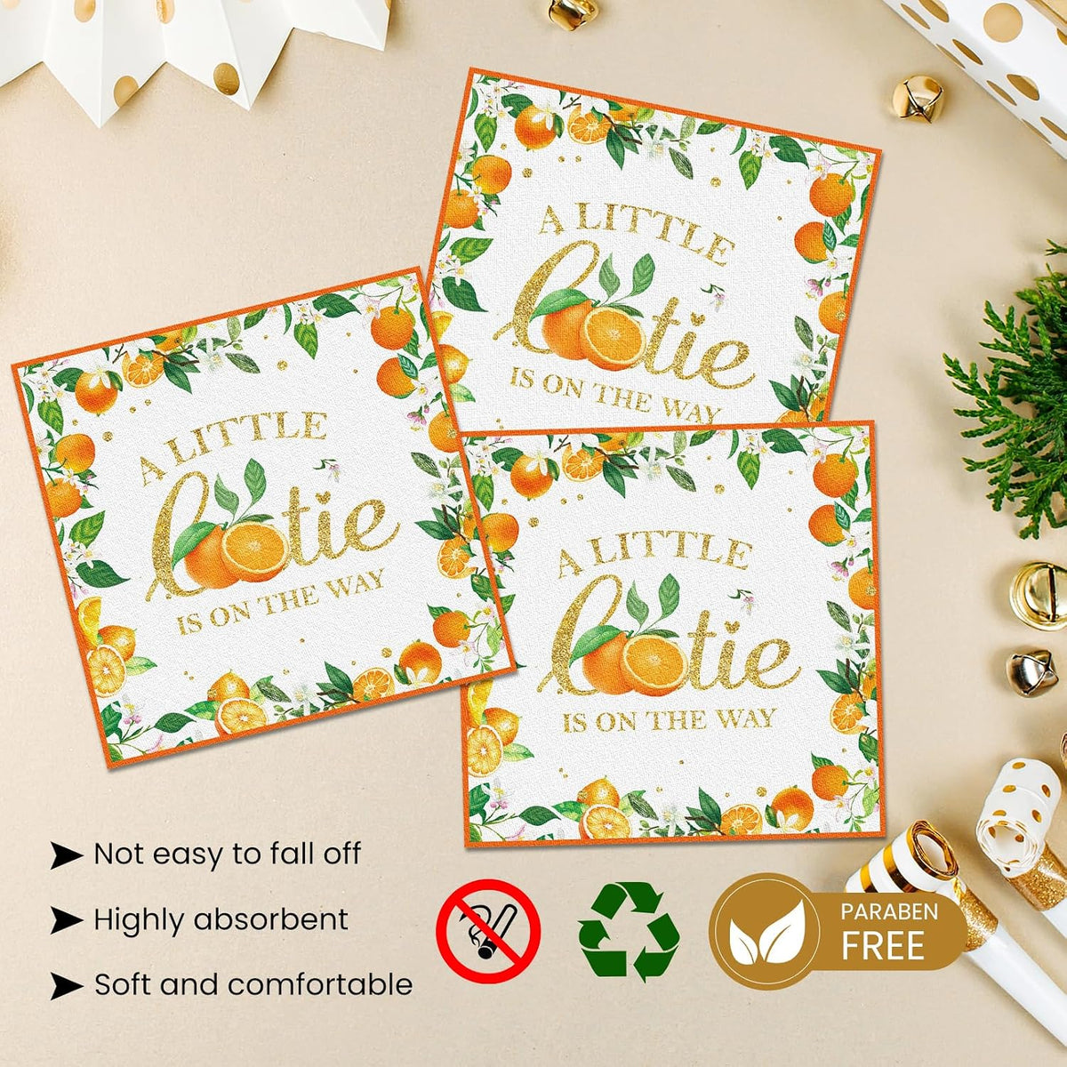40 Pcs Basketball Plates and Napkins Set - Little Cutie - image 4