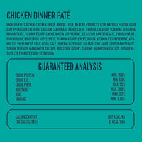 A Strong Heart Canned Wet Cat Food, Chicken Dinner Paté - 3 oz Cans (Pack of 24), Made in The USA with Real Chicken