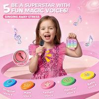 YLL Karaoke Machine for Kids - Rose - image 4