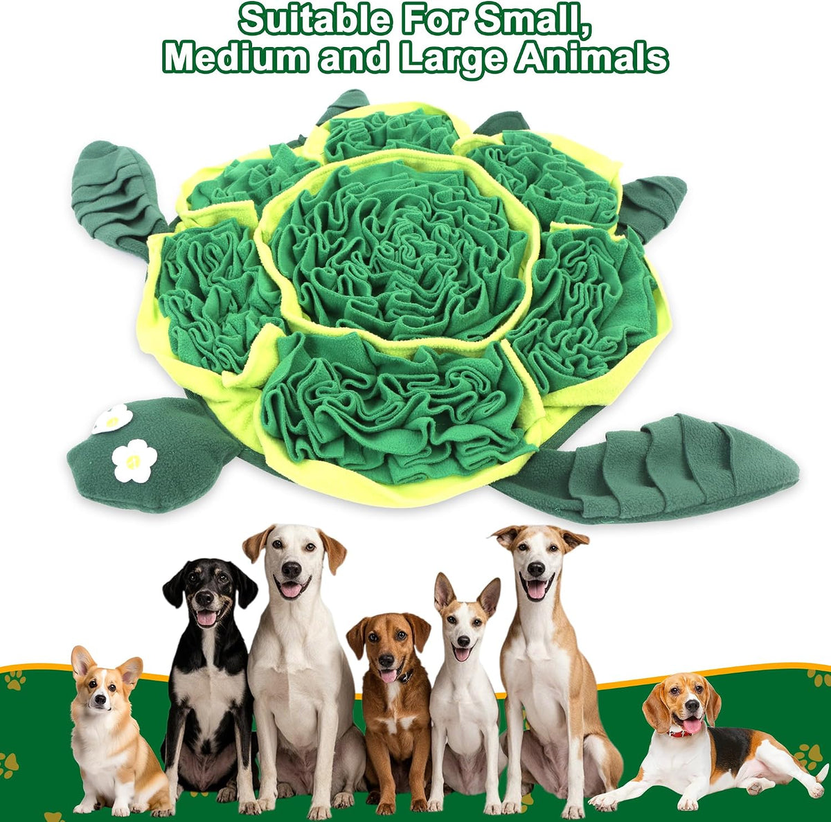 Snuffle Mat for Dogs - Interactive Puzzle Feeding Game for Stress Relief & Foraging Skills | Dog - image 4