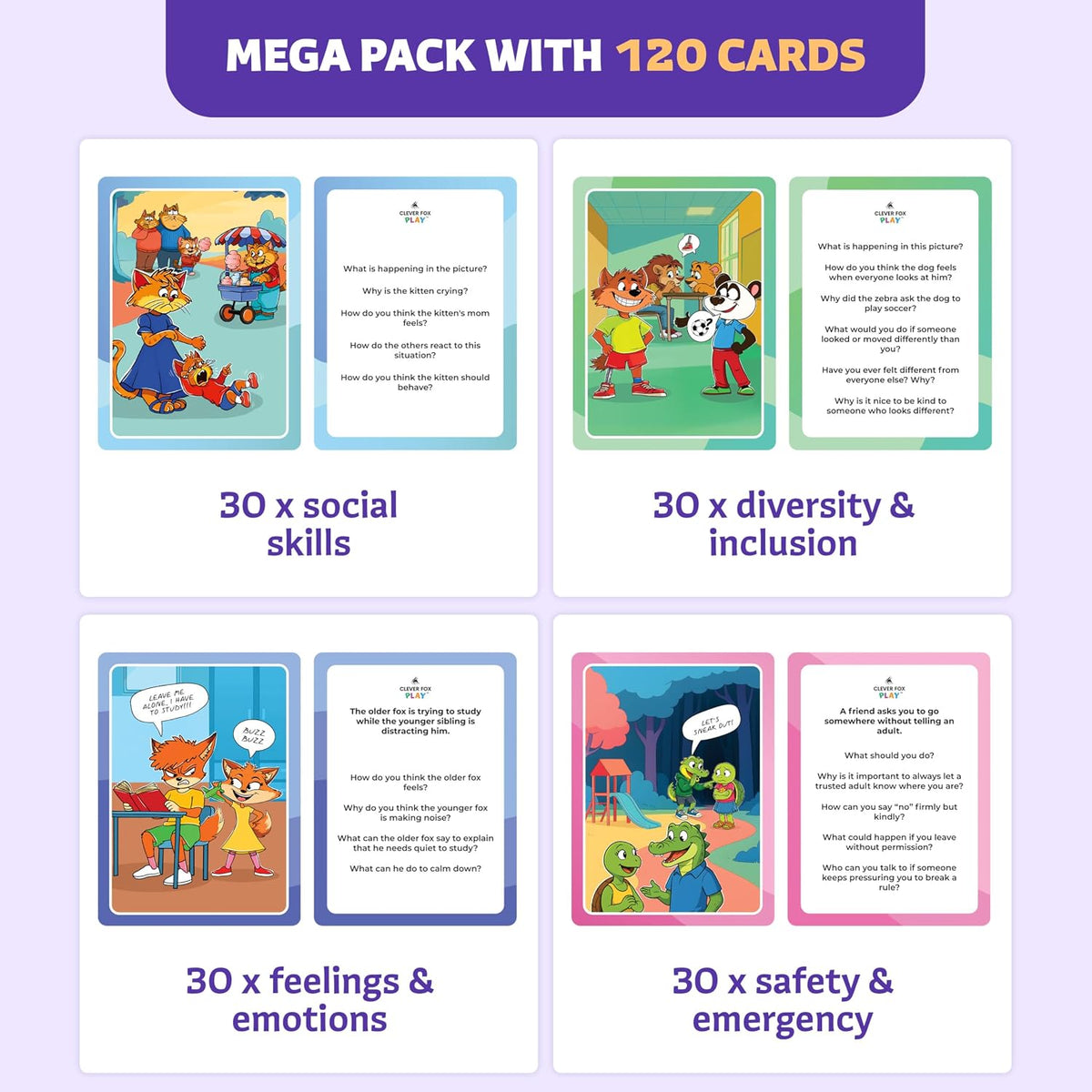 Who What Why Conversation Cards for Kids - Mega Pack - image 3