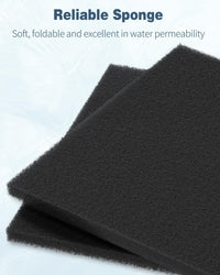 Pawfly 4 Pack Aquarium Bio Sponge Filter Media Pad - 4 Pack（30 PPI） - image 3