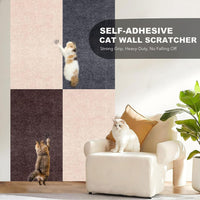 Self-Adhesive Cat Scratching Mat - Brown / 78.7"X15.8" - image 4