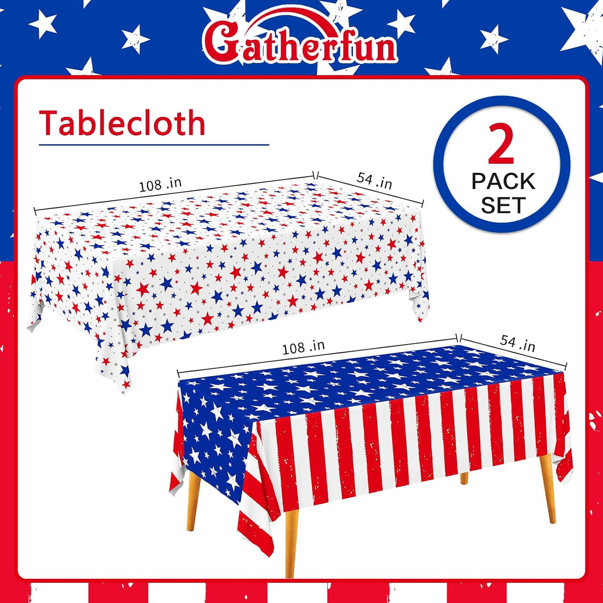 Gatherfun Ice Cream Party Supplies: 2-Pack Ice Cream Birthday Party - American - image 2