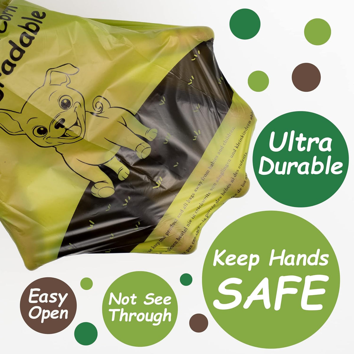 Greener Walker Poop Bags for Dog Waste-540 Bags - Brown / 1 Count (Pack of 1080) - image 3