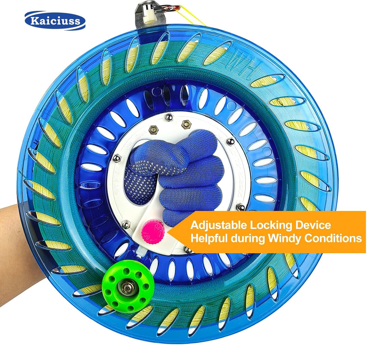 7.2in Kite Reels for Teens - Dark Blue Kite Reel / 10.2 inch - image 2