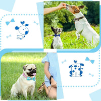 Weewooday 16 Pack Plaid Dog Bowties for Small Dogs Slide on Collar – Essentials for Dogs - image 4