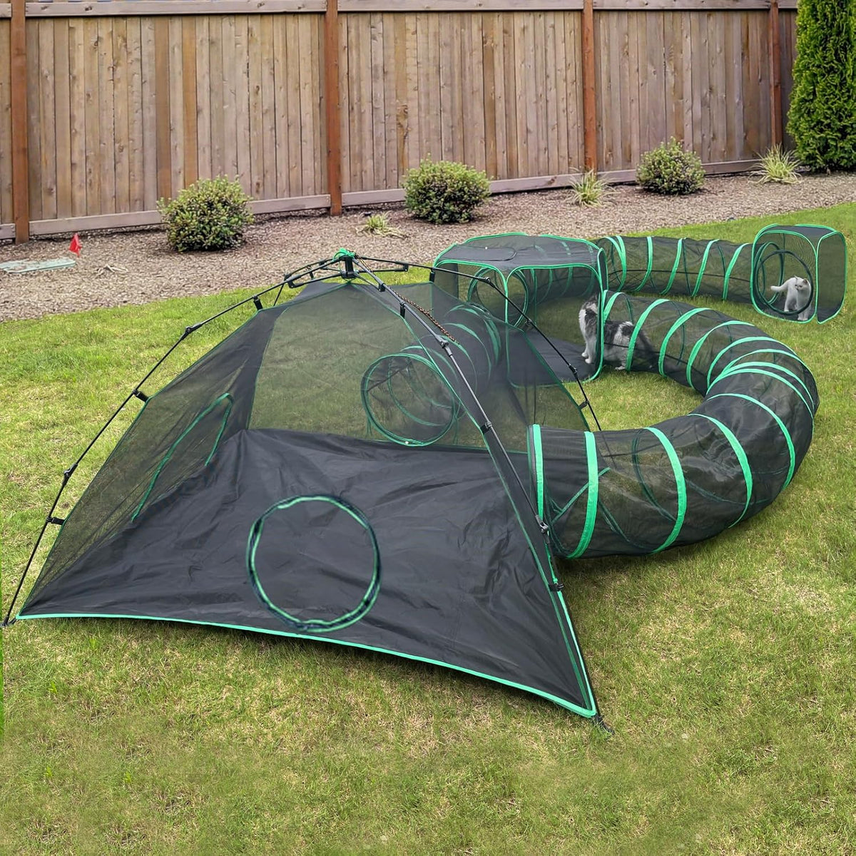 4-in-1 Cat Tent & Enclosure Outdoor - 6 / 6 in 1
