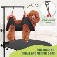 Dog Grooming Arm 35" with Hammock - Black - image 3