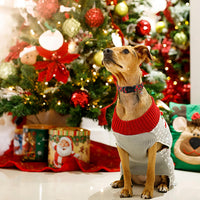 ARING PET Fall Dog Collars - Large / Christmas Red Green Checkered - image 4