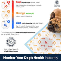 AKC Advanced Puppy Pads with Color-Changing Health+ Indicator and Ultra Absorbent Quick Dry Gel – 28"x30" Leakproof Training Pads for Dogs – Fresh Scented – 50 Count, X-Large