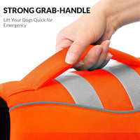 Queenmore XS Dog Life Jacket - X-Small / HiVis Orange - image 4
