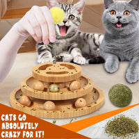 Cat Ball Track Toy, Kitty Toys Roller - Large - Plus - image 4