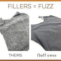 Fluff Ewes Wool Dryer Balls 3 Pack Premium New Zealand Wool Laundry Balls for Dryer, No Static Dryer Balls Laundry Reusable Cute - XL Wool Dryer Balls Cute, Baby Dryer Balls for Dryers - Darks