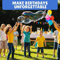 Giant Bubble Solution, Bubble Wands, Bubbles for Kids - 7 Gallons - image 4