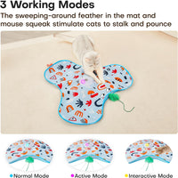 Potaroma Hide and Seek Interactive Cat Toys – Essentials for Cats - Floral Cover / 1 Count - image 3