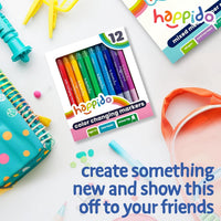 International Arrivals Happido Double-Sided Markers for Kids - 12 Count - Color Changing Double Ended - image 4