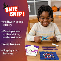 Skillmatics Snip, Scissor Skills, Felt Craft Activity - 1. Halloween Fun - image 3