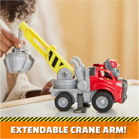 Rubble & Crew Charger’s Crane Grabber Construction Toy & Action Figure – Fun for Kids & Family - Charger's Crane Truck - image 4