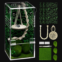 AZV Jumping Spider Enclosure Kit - Green / Small