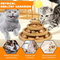 Cat Ball Track Toy, Kitty Toys Roller - Medium - Standard - image 4