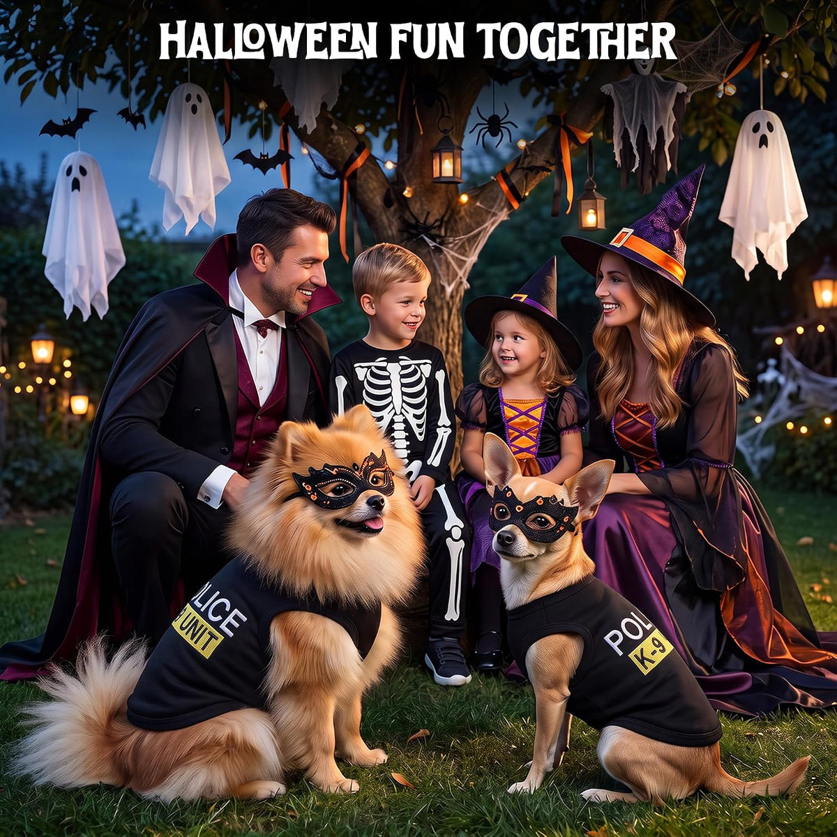 Parisian Pet Dog Halloween Costume - Police / 4X-Large - image 4