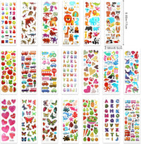 Puffy 3D Sticker for Kid & Toddler 500+ Variety Pack Cute Scrapbook - Girl Style - image 2