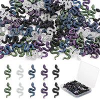 60Pcs Mini Resin Butterflies - 120pcs Mini Snakes