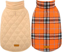 Kuoser Waterproof Dog Coat - Orange / X-Small (Pack of 1)