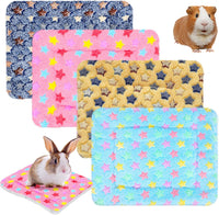 Jetec 4 Pcs Guinea Pig Bed Pads Big Twinkle - Cute Pattern / 10 x 11 Inch