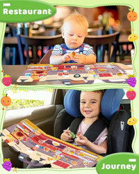 Benresive Reusable Sticker Book, Travel Stickers for Kids - Kitchen - image 3
