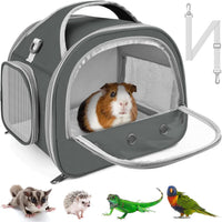 Bissap Guinea Pig Carrier Bag - Grey
