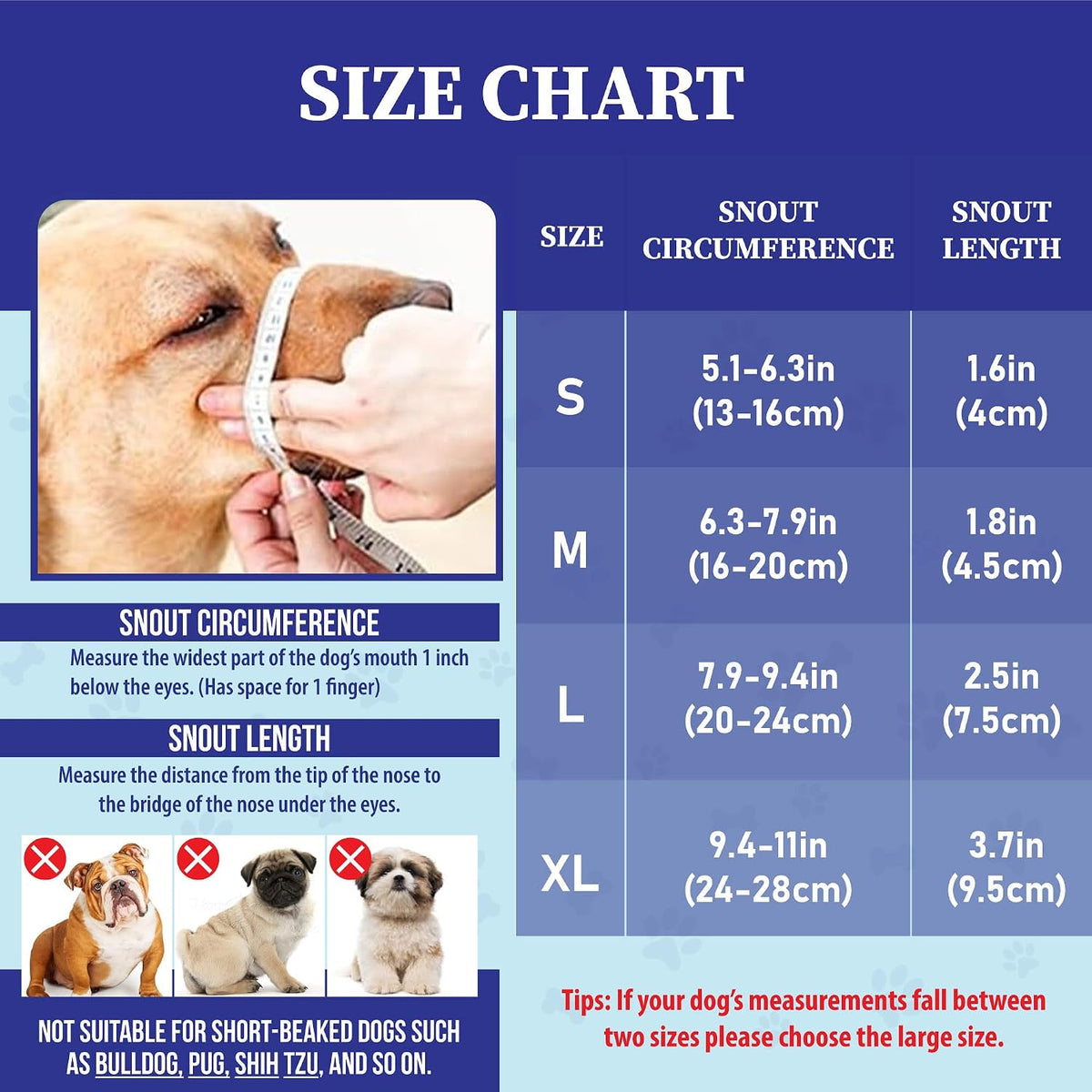 Dog Muzzle for Large Dogs, Air Mesh Muzzle for Large Sized Dog - Medium / Breathable Mesh - image 3