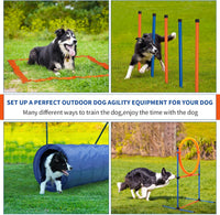Dog Agility Training Equipment, Agility Hurdle, Weave Poles - image 4