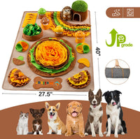 Pet Snuffle Mat for Dogs Hedgehog Puzzle Toy Large Sniffing Mat - Hedgehog-plus - image 4