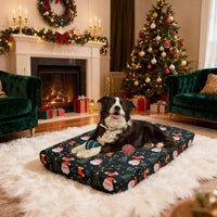 Dog Bed Covers Replacement Washable Elastic Edged 36" x 27" x 6" – Essentials for Dogs - Christmas BL PLUS / 52.0"L x 28.0"W x 5.0"Th - image 4