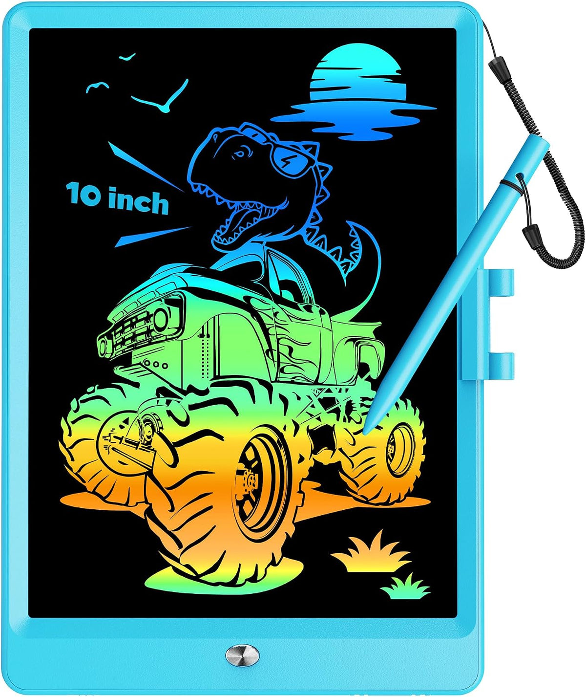 KOKODI 12 Inch LCD Writing Tablet with Anti-Lost Stylus - Blue / 10 inch