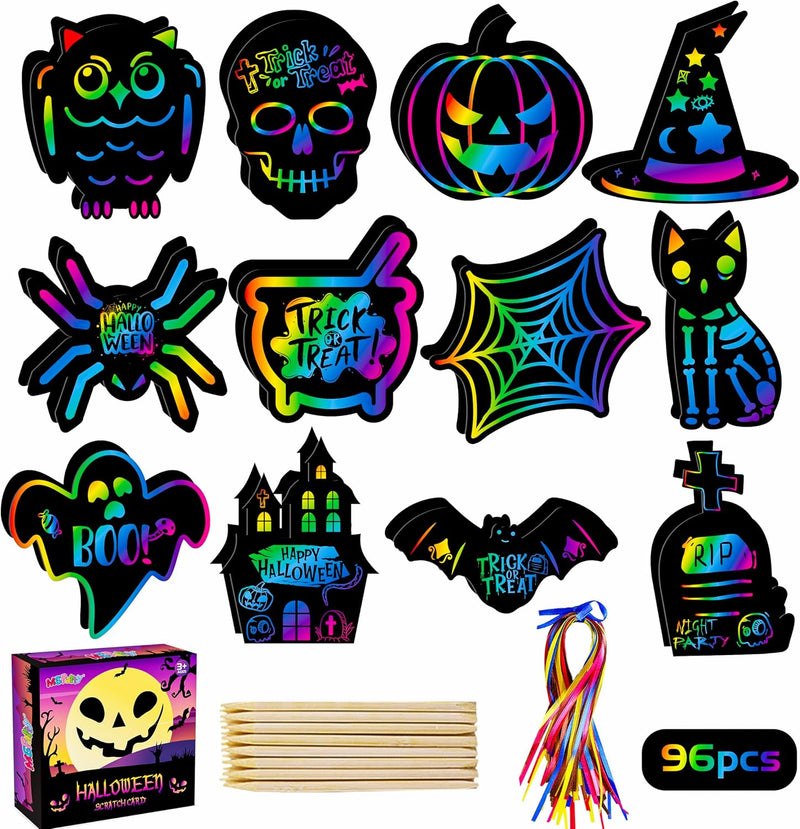 MGparty Halloween Crafts for Kids - 96PCS