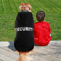 Dog Basic Hoodie Soft Dog Clothes Cold Weather Sweaters for Medium - Security / L (Back: 20.47",Chest: 28.35",20-35lbs) - image 2