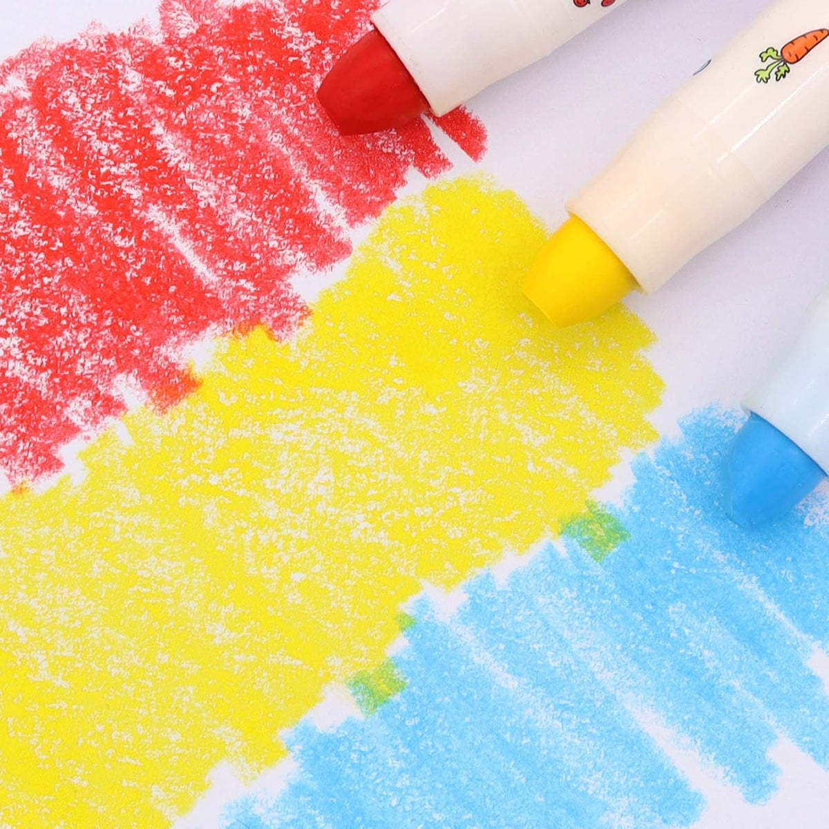 Lebze Washable Jumbo Crayons - 6 Colors - image 3