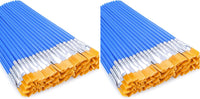 50 Pcs Flat Paint Brushes for Touch Up - 50 Pcs Flat Paint Brushes / 100 Count